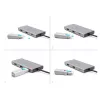 Bloqueador de puertos DeLOCK USB Type-C 10 puertos azul