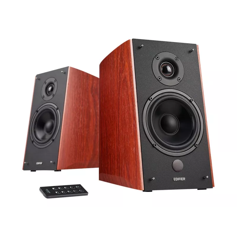 Edifier | R2000DB | 24Wx2 + 36Wx2 (DRC On) W | Bluetooth | Marrón | 4 Ω | 120 W | Altavoz Bluetooth