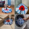 Recambio de fregona de microfibra VILEDA modelo 178330, azul/blanco, compatible con fregonas Vileda