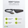 Goobay 58487 conmutador HDMI 3 a 1 (4K @ 30 Hz)