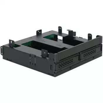 ICY Dock ExpressCage MB732SPO-B - caja para unidades de almacenamiento - 2.5 (6,4 cm) - 13,30cm (5,25) a 2 x 2.5 y 13,30cm (5,25) Slim Line / 13,30cm (5,