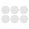 Plato llano LA PORCELLANA BIANCA set de 6, porcelana blanca, 26 cm