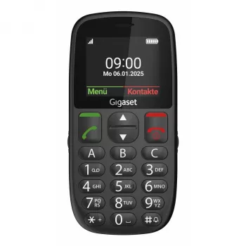 Teléfono móvil Siemens GL395 negro 5,6 cm / 2,20 pulgadas - cámara 0,30 Mpx (S30853-H1230-R101)