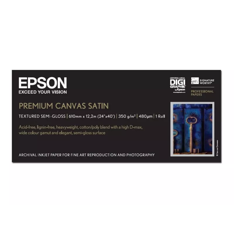 Epson Premium Canvas Satin, 24