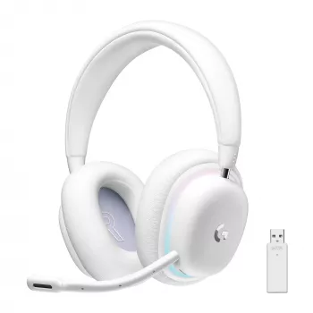 Logitech G G735 Auriculares gaming inalámbricos con iluminación LIGHTSYNC RGB personalizable, LIGHTSPEED, Bluetooth, jack 3,5 mm, compatibles con PC y dispositivos móviles