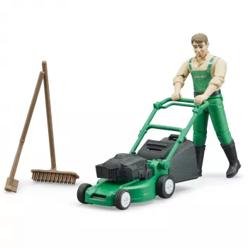 Set de juguete BRUDER 62103 — figuras de ABS multicolor y accesorios, edad recomendada 4+