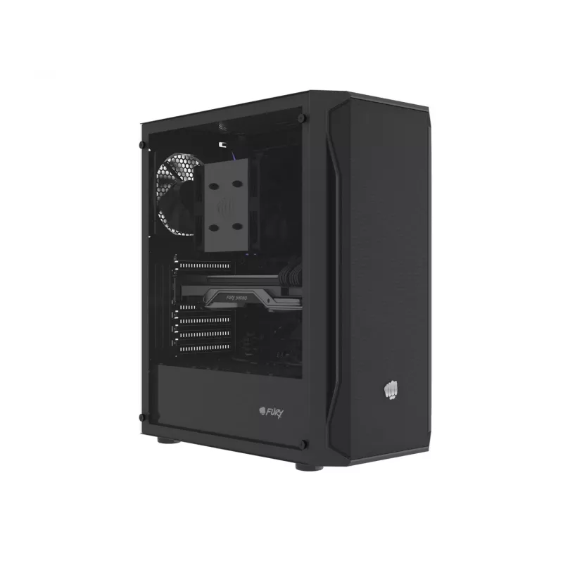 Natec Fury Shobo SH4F - Caja de PC - Torre - Negra