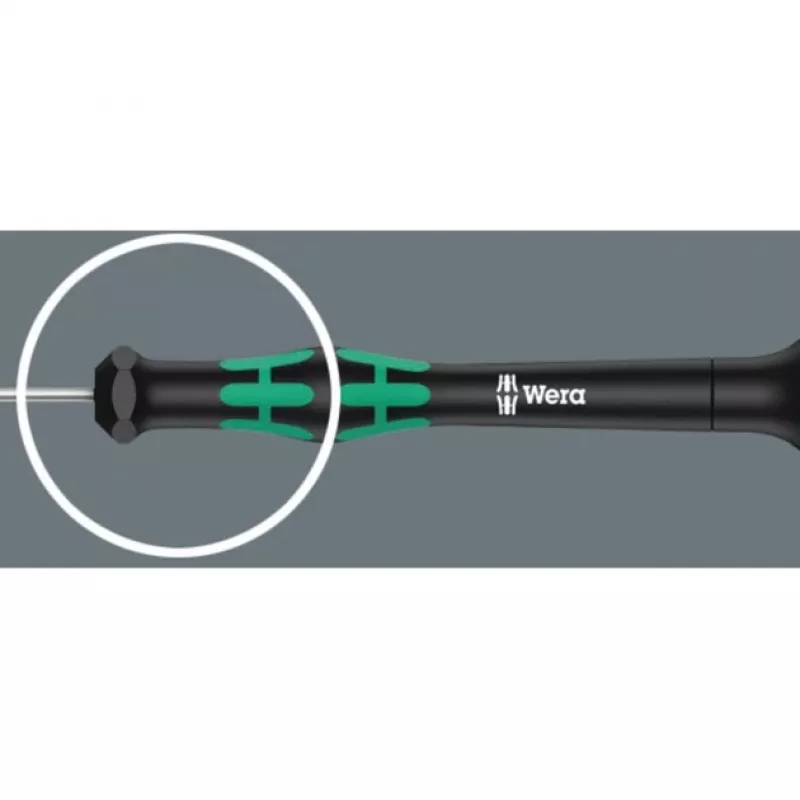 Destornillador de precisión Wera Kraftform Kompakt Micro 11 Electronics 1 5/32 (4 mm) HIOS, 5/32 ( (05073676001)