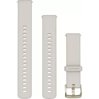 Correa para reloj GARMIN Venu 3S 18 mm – oro marfil, correa de repuesto de cambio rápido
