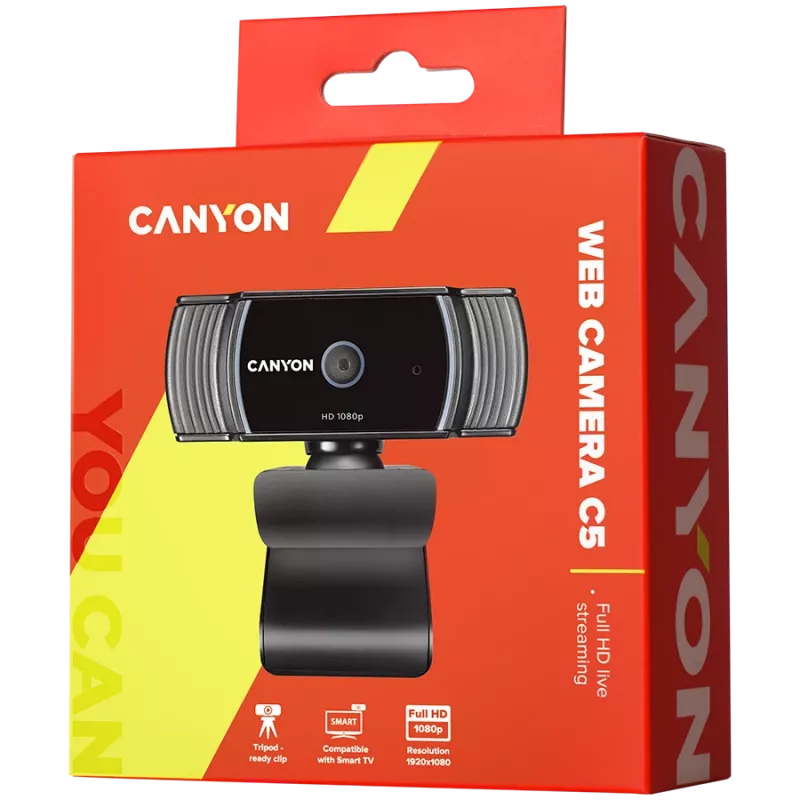 Canyon CNS-CWC5 - Webcam - color - 2 MP - 1920 x 1080
