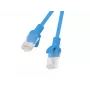LANBERG PCU6-20CC-0300-B Cable de conexión Cat6 U/UTP, 3 m, azul, pack de 10