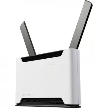 MikroTik Chateau LTE18 AX - Router inalámbrico - Switch de 5 puertos - GigE, 2,5 GigE - Wi-Fi 5, Wi-Fi 6 - Doble banda (S53UG+5HAXD2HAXD-TC&EG18-EA)