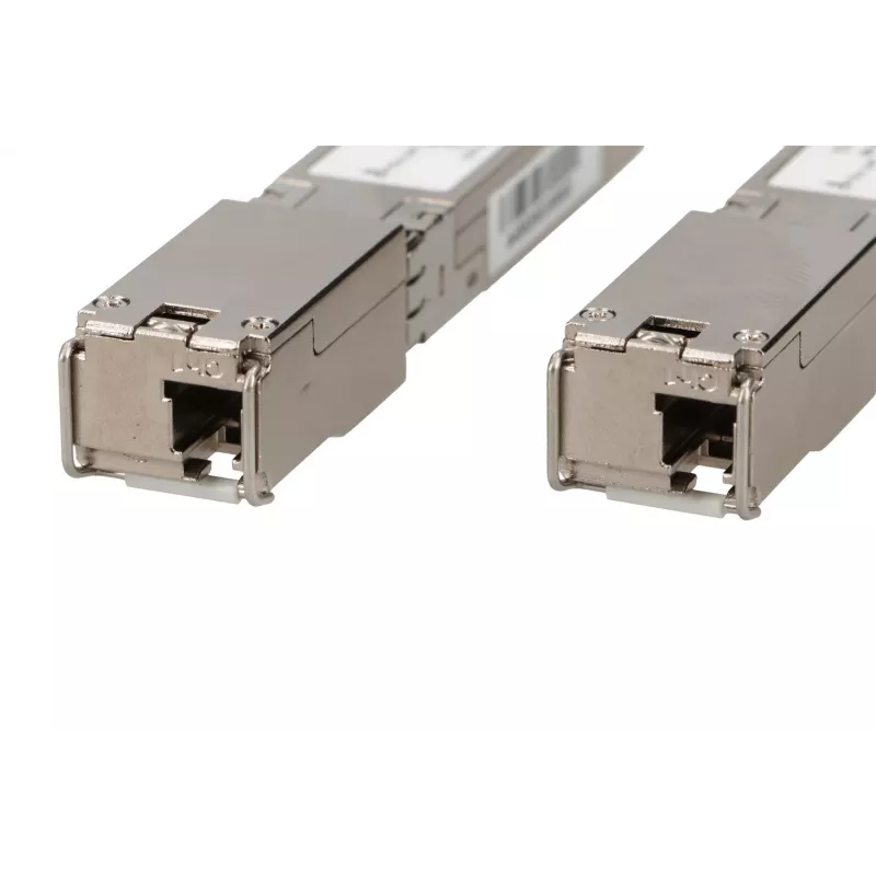 Módulo SFP+ 10G WDM Extralink, 10 Gbit/s, 1490/1550 nm, monomodo, 80 km, LC, par