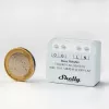 Interruptor inteligente Shelly Qubino Wave PM Mini, 1 canal, empotrable, Z-Wave, inalámbrico, 110–240 V AC / 24–30 V DC, gris