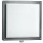 Lámpara de pared exterior Steinel L 690 S PMMA, LED 8,5 W, antracita, sensor PIR 360°/7 m, aluminio/plástico, 220–240 V
