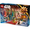 Calendario de adviento LEGO Star Wars 2025 — set 75418, minifiguras y modelos construibles de temporada