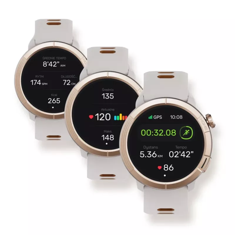 Smartwatch Stelio STSWA102GT Activ Pro GPS 46 mm oro titanio – GPS, caja de 46 mm, acabado titanio