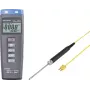 VOLTCRAFT K102 + TP 207 termómetro -200 a +1370 °C sonda tipo K