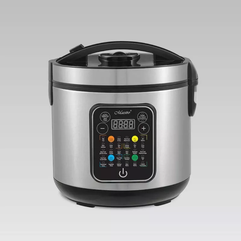 Olla multifunción Maestro MR-794 5 L 900 W negro, acero satinado