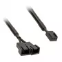 Phanteks PH-CB-Y3P cable en Y para ventiladores de 3 pines (para hub PWM)