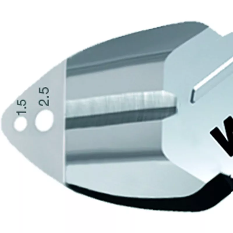 Cortacables de mano Wiha 26745 — construcción de acero, 160 mm de longitud, mango rojo/amarillo
