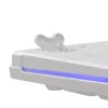Combo de teclado y ratón Baracuda BGC-012 Orca White – set de teclado y ratón blanco
