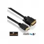 Purelink PureInstall PI3000 - Cable de vídeo - Single Link - HDMI / DVI - DVI-D (M) a HDMI (M) - 1 m - Triple aislamiento - Negro