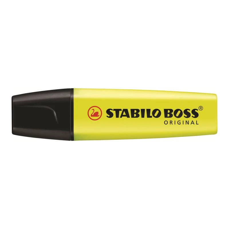 Rotulador STABILO BOSS Original punta biselada Amarillo