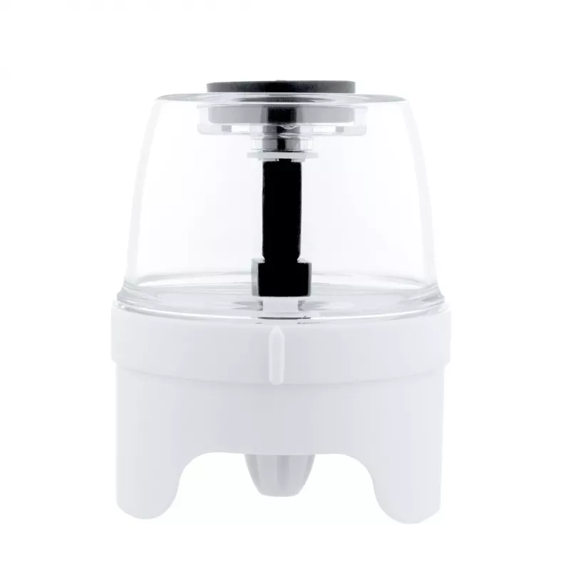 Set de molinillos de sal y pimienta Adler AD 4449W acero blanco, mecanismo cerámico, 150 ml, recargable por USB-C