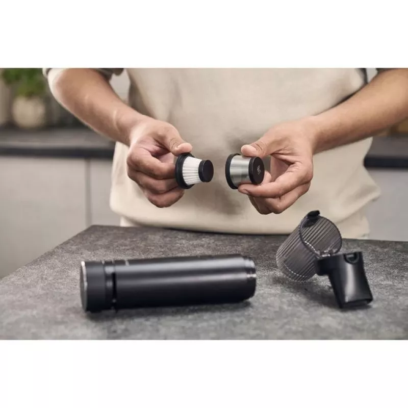 Zwilling XTEND 1030462 aspirador sin cable, kit de inicio con batería, negro