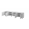 Mueble RTV Cama PAFOS 200x42x52 blanco mate