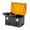 Maletín profundo DeWalt DWST83343-1 TSTAK 2.0, policarbonato, negro/amarillo, 440x333x323 mm