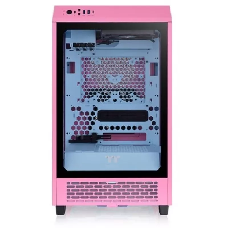 Caja para PC Thermaltake Tower 200 Mini Tower rosa