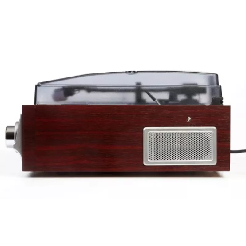 Camry Premium CR1113 tocadiscos de correa con radio, negro