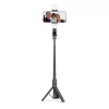 Tech-Protect L05S palo selfie con trípode, luz LED y mando a distancia Bluetooth
