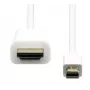 Adaptador de cable de vídeo ProXtend MDP-HDMI-002W 2 m Mini DisplayPort blanco
