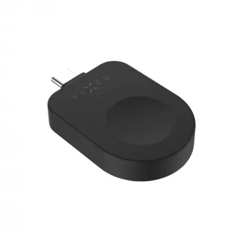 Adaptador de carga USB-C fijo FIXED FIXDW-AWAP-BK para Apple Watch Powerstation Uni, repuesto compacto
