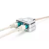 Adaptador de cable de parcheo Digitus CAT 5e apantallado 1:1