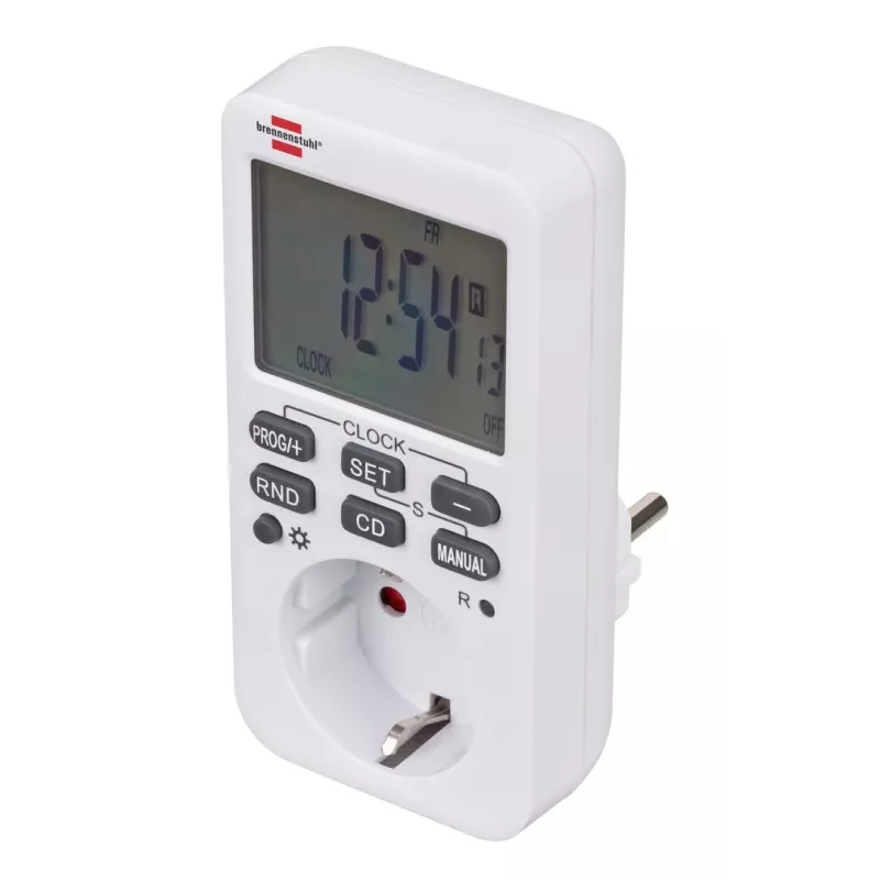 brennenstuhl Comfort-Line - interruptor de red automático - corriente alterna 230 V - 3600 vatios - conexiones de salida: 1 - blanco (1506320)