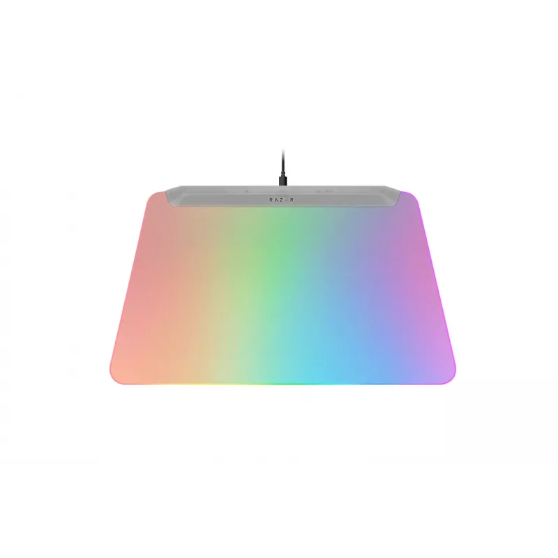 Alfombrilla gaming Razer Firefly V2 Pro White – retroiluminación RGB, alimentación USB, base antideslizante