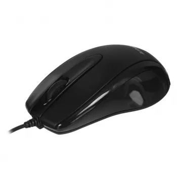 Activejet AMY-083 ratón con cable USB (óptico; 1000 DPI; negro)