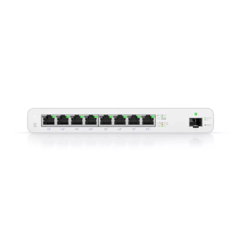 Ubiquiti Networks UISP gestionado L2 Gigabit Ethernet (10/100/1000) Power over Ethernet (PoE) blanco (UISP-S-EU)