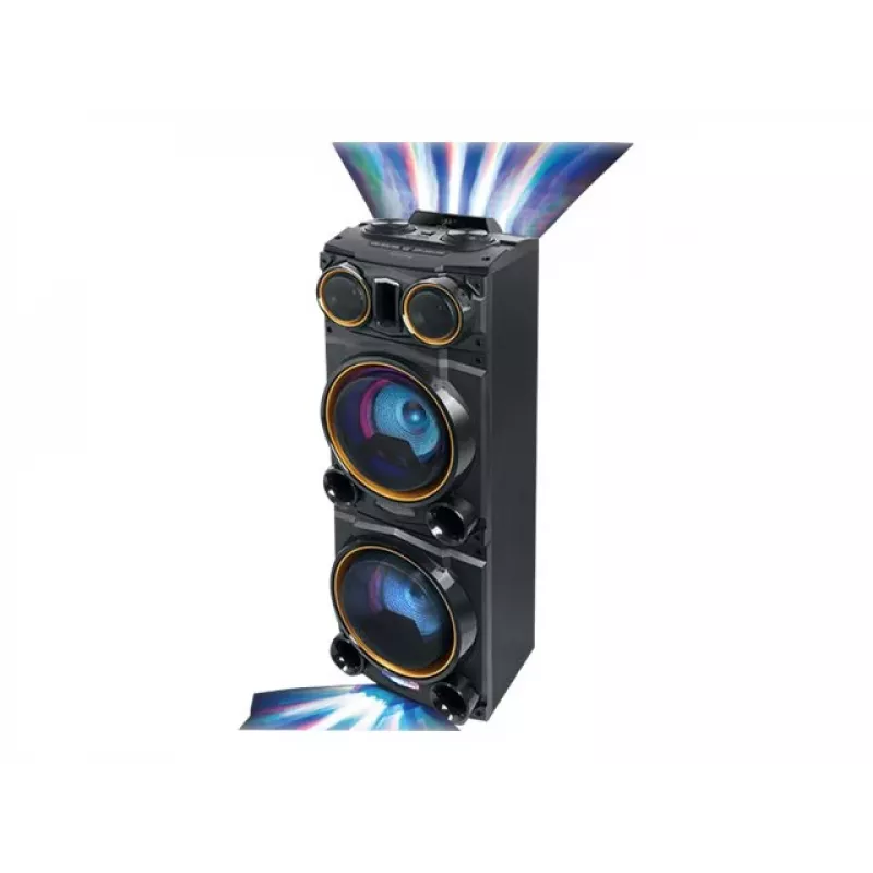 Muse M-1988 Altavoz portátil/para fiestas DJ Negro 800 W