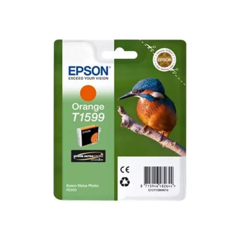 EPSON tinta naranja T1599 cartucho 1 x 17 ml Ultrachrome Hi-Gloss2