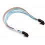Supermicro CBL-SAST-1256-100 cable Serial Attached SCSI SAS 56 cm Slimline X4 4x SATA