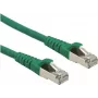 Cable de red ROLINE CAT.6a S/FTP verde 10 m