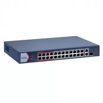 Conmutador PoE Hikvision DS-3E1326P-EI/M