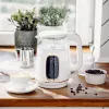 Hervidor de agua Adler AD 1305WG — 1,7 l, 2200 W, vidrio/plástico, blanco/dorado/transparente