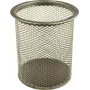helit Pen Cup Mesh H2518100 9x10cm Redondo Una plaza Metal Plata (H2518100)