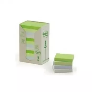 3M Post-it 653-1RPT notas adhesivas, multicolor (Klebezettel)